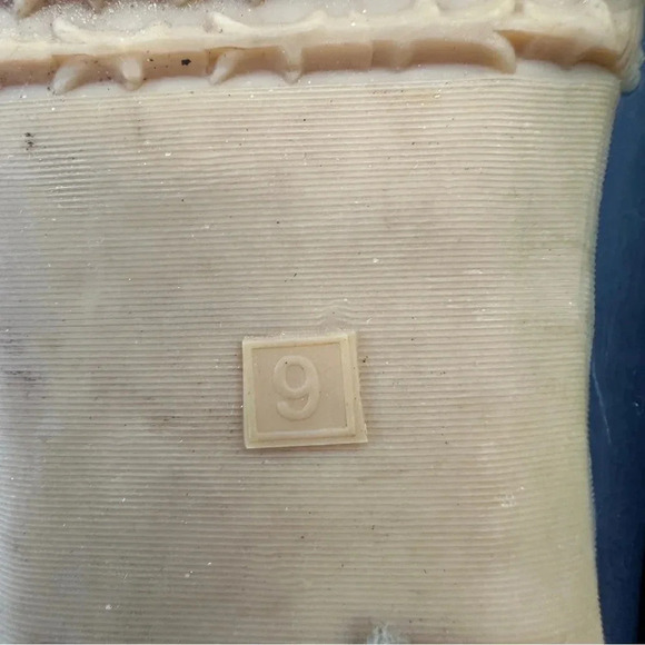 JBU Gwen Garden Ready Duck Shoes Women's Size 9M Waterproof Blue‎ Tan - Picture 7 of 10